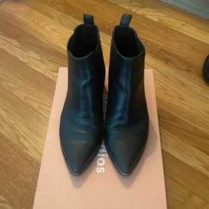 Acne studios booties!